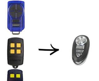 dominator 505 garage door remote