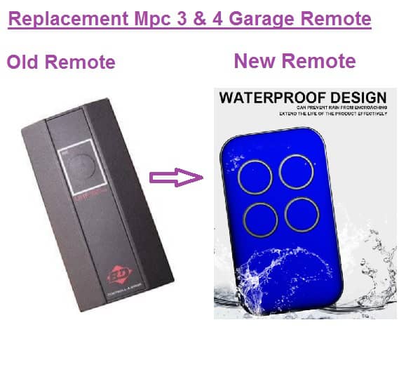 B&D Mpc 3 & 4 Garage Door Remote