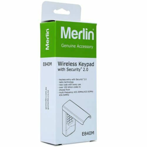 merlin e840m keypad nz