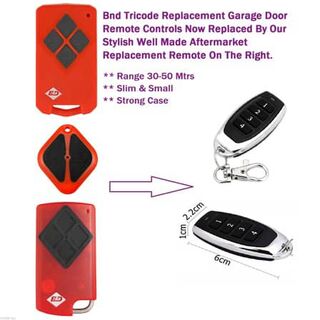 Bnd Tri Tran Garage Door Remote