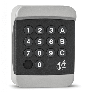 V2 KIBO-R 433 Wireless Gate Keypad – 9 Channel